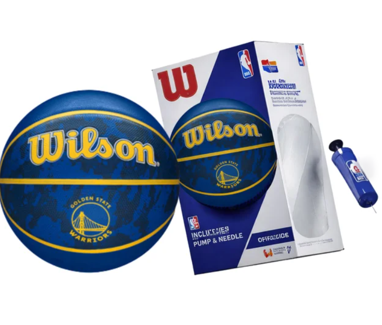 Golden State Warriors Basketball – NBA Tie‑Dye inkl. Box & Pumpe
