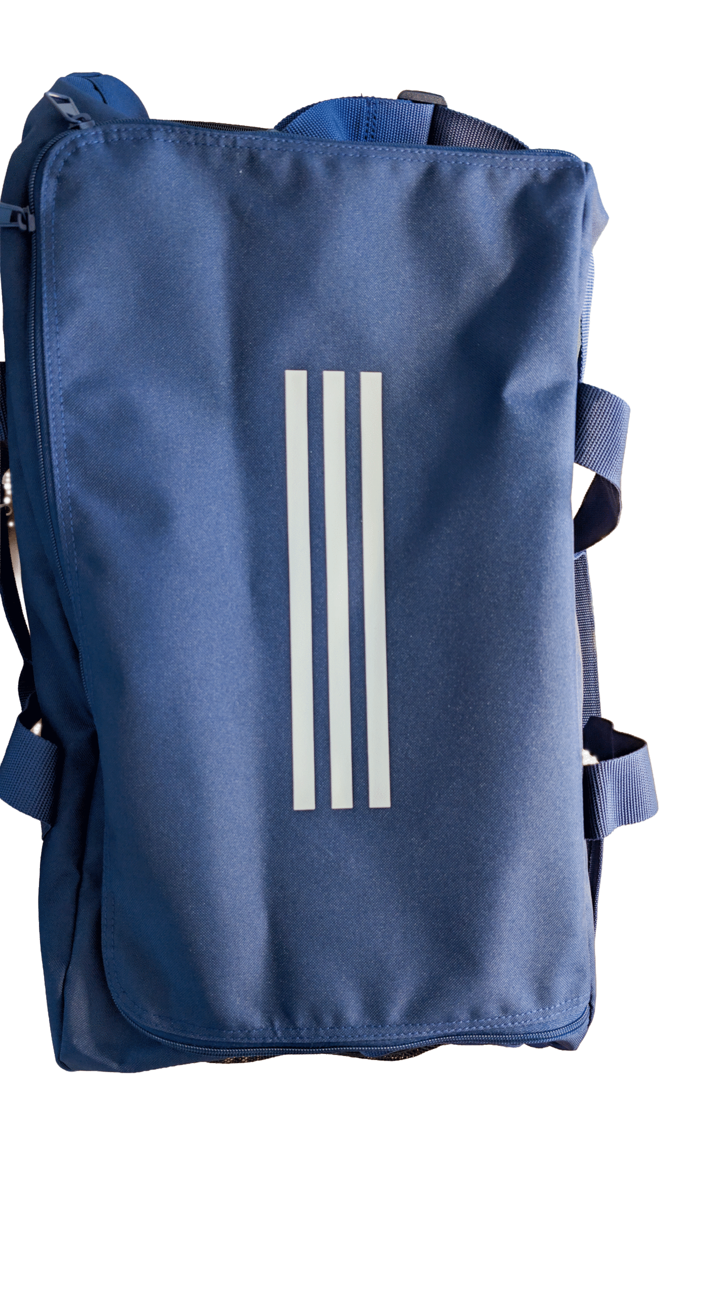 adidas Sport-Tasche nachhaltig,mit Hartschalenfach Fitnesstasche 51,5L IB8652 Dunkelblau – Bild 3