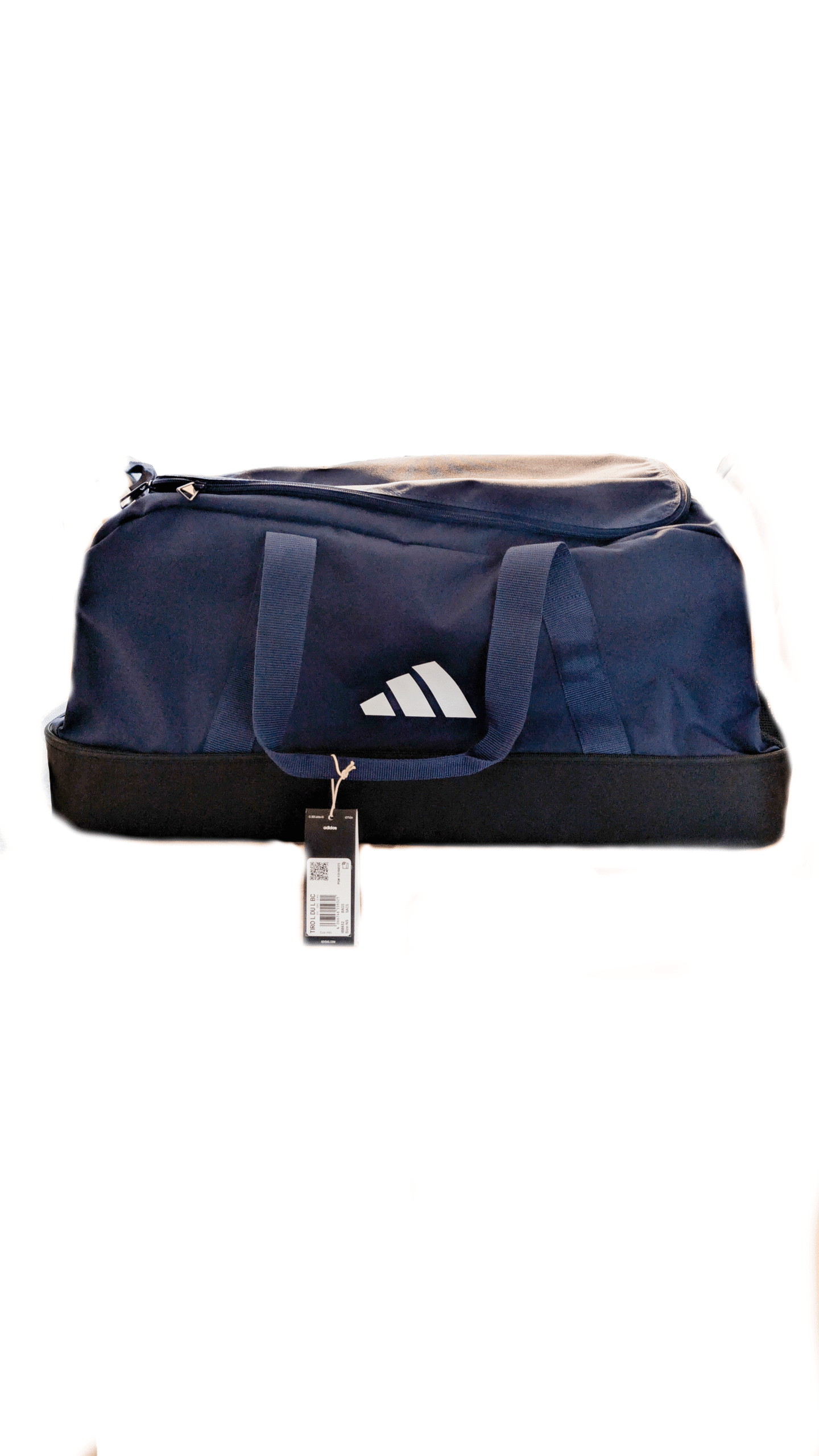 adidas Sport-Tasche nachhaltig,mit Hartschalenfach Fitnesstasche 51,5L IB8652 Dunkelblau