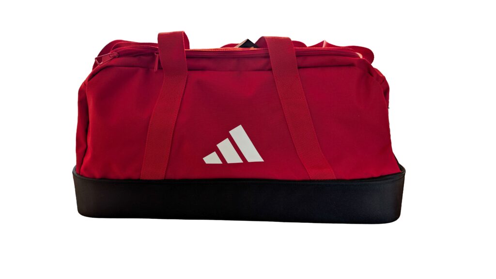 adidas Sporttasche Rot/Schwarz – 51,5L mit Hartschalenfach
