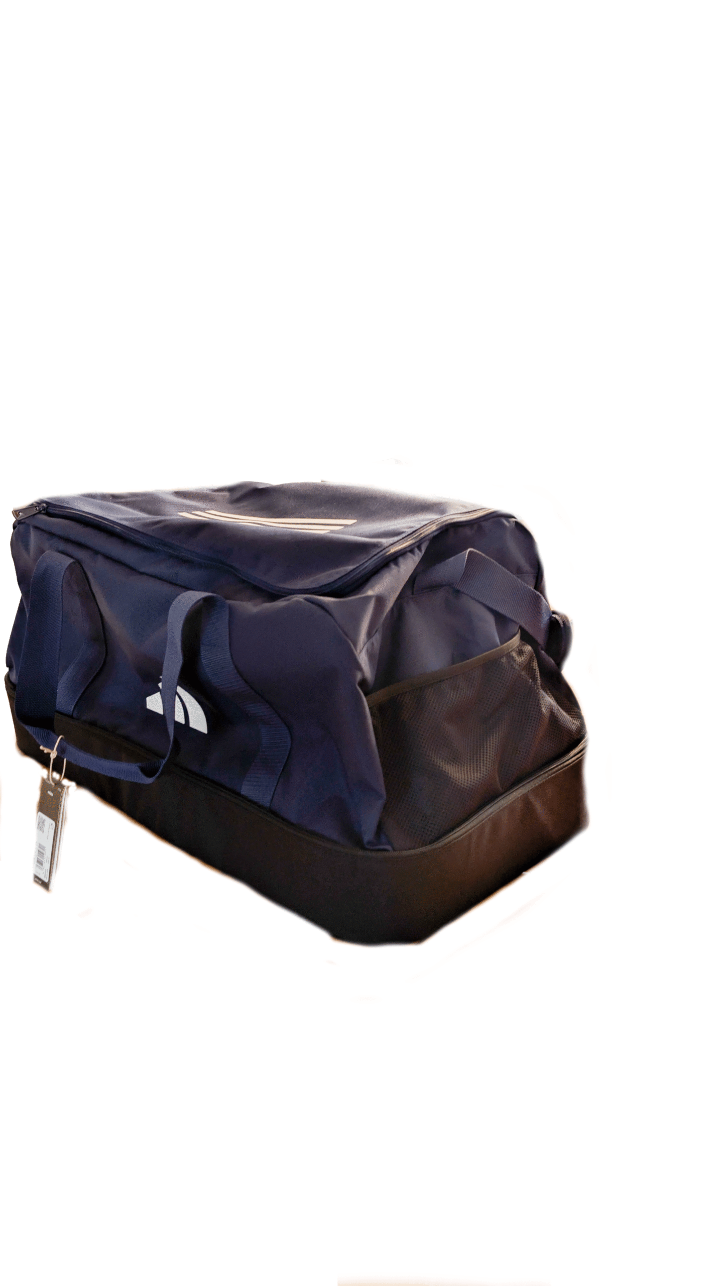 adidas Sport-Tasche nachhaltig,mit Hartschalenfach Fitnesstasche 51,5L IB8652 Dunkelblau – Bild 2